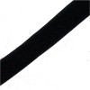 Velcro Negro Liso 20mm x 25m Precio por 1 mts.