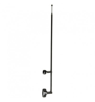 Antena Lateral 3 Tramos Cromo Negro NISSAN Patrol