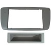 SEAT Ibiza 08-13 Marco 2DIN Gris Claro con cajetin