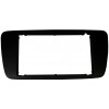 SEAT Ibiza 08-13 Marco DOBLE DIN Negro Metalizado