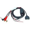 Prolongador auxiliar iPhone/iPod - RCA Macho/Conec