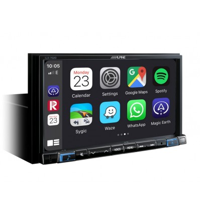 Alpine iLX-702D Sistema multimedia de 7 con Android Auto - Tienda FonoMovil