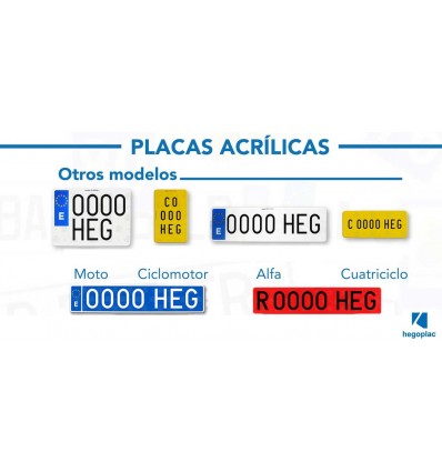 Base Placa acrilica PMMA 520X110 Public.HEGOPLAC