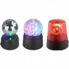 KIDZ-PARTY CONJUNTO DE 3 MINI EFECTOS DE LUZ A LED