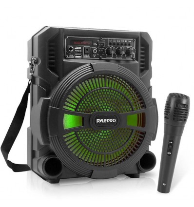Parlante Portati Soul Bluetooth Tws Karaoke I40 + 2 Microfonos inalambricos