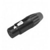 SCMF3-B conector XLR3 hembra negro