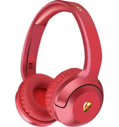 Karma BT 601R Auriculares Bluetooth plegables mp3 - Rojo