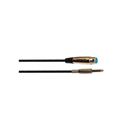 Karma CA 8223 Cable de audio de 6 m con conector de gato 6.3 y enchufe XLR