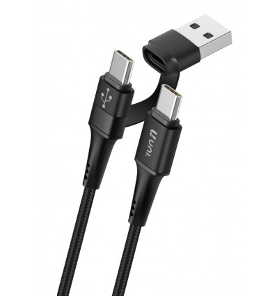 Karma CB 9604 Tipo-C Cable-Type-C con adaptador USB