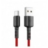 Karma CB X2TCR Tipo C Cable Ulraresistente Rojo