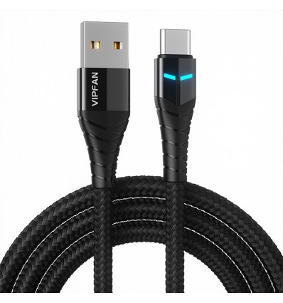 Karma CB Z2TC Cable tipo C con LED - 5A