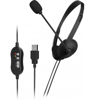 Karma HPM 1138 Auriculares USB con micrófono