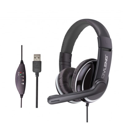 Karma Q6S Auriculares USB con micrófono