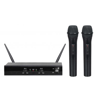 Karma SET 5002 Micrófono inalámbrico de mano dual UHF