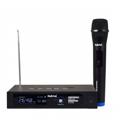 Karma SET 6250C VHF Micrófono inalámbrico