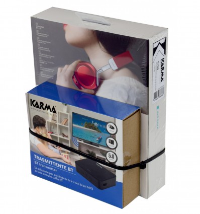 Karma TV GO Transmisor BT + Auriculares
