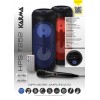 Karma HPS T252BL Altavoz Amplificado PMPO de 200W - Azul