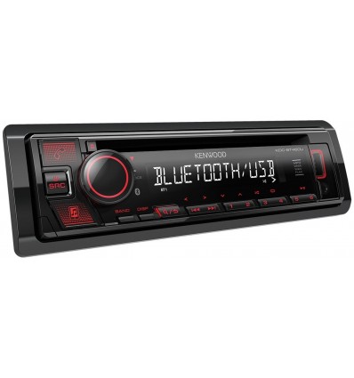 Kenwood KDCBT460U, Radio CD con USB, Bluetooth y entrada AUX