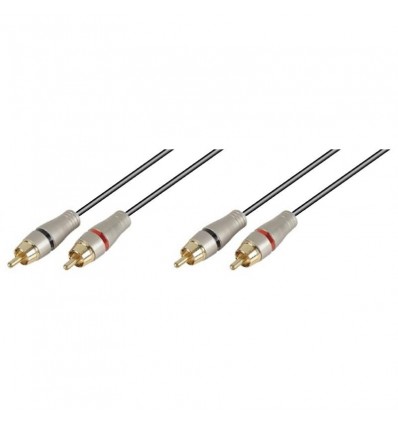 Lydtech LYD 002 / 5M cable de RCA macho - macho de 5 metros.