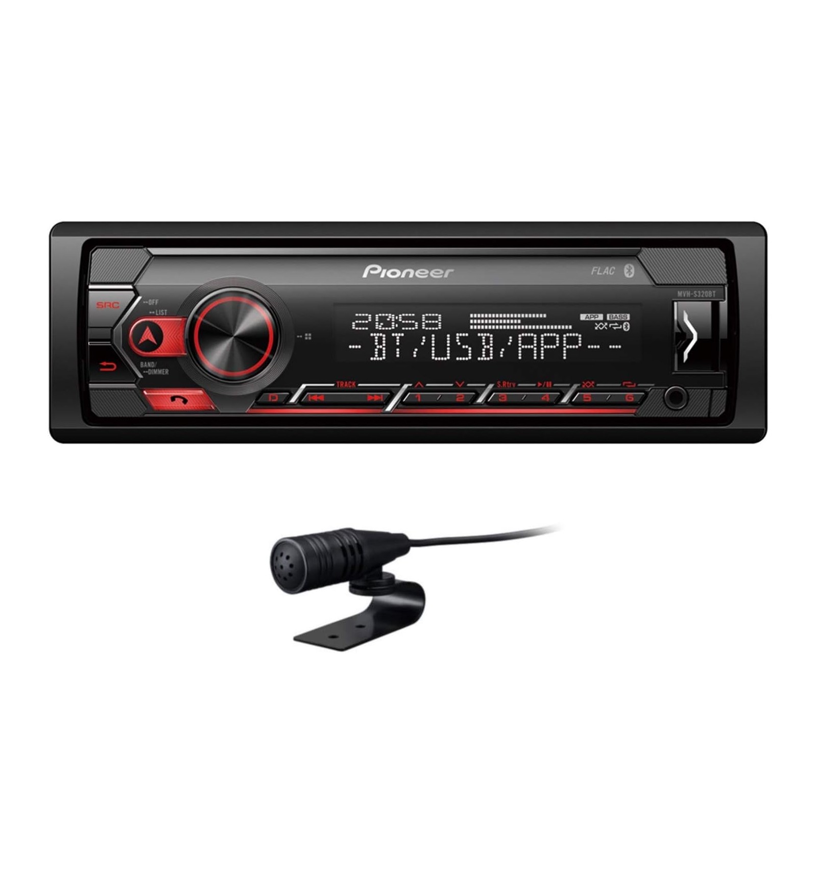 Autoradio Pioneer MVH-S320BT - Distribuciones Calver