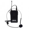 Karma SET 6252LAV-B Micrófono de auriculares inalámbricos Dual VHF