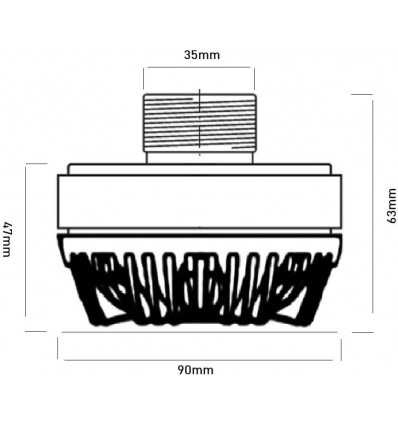 SVT135R MOTOR DE AGUDOS PYLE 45W PARA 10" Y 12"