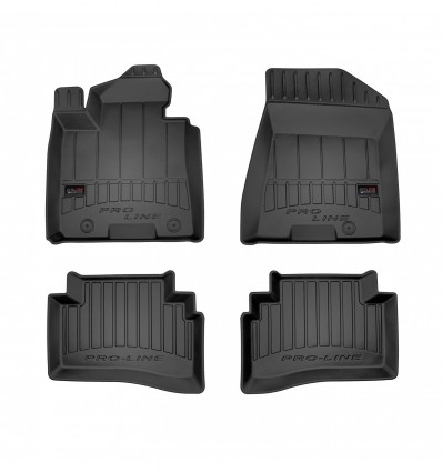 Alfombrillas 3D para Hyundai Tucson III suv, sin tensor de cintur¢n detr&nbsp;s del asiento del conductor (2015-2020)