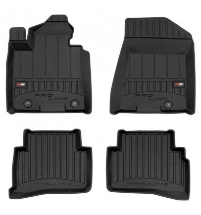Alfombrillas 3D para Hyundai Tucson III suv, con tensor de cintur¢n detr&nbsp;s del asiento del conductor (2015-2020)