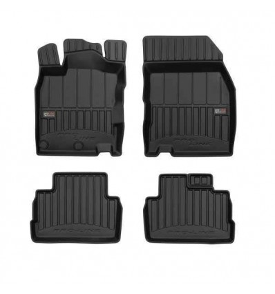 Alfombrillas 3D para Nissan Qashqai II crossover, se puede cortar a la version Tekna (2013-2021)