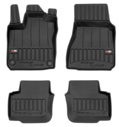 Alfombrillas 3D para Smart Forfour II hatchback (2014-2020)