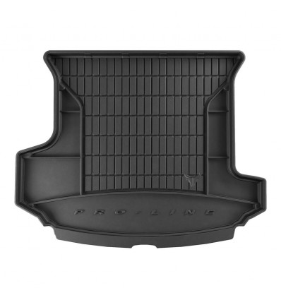 Protector de maletero TPE para Skoda Kodiaq 7 plazas, 3era fila de asientos plegada, con huecos laterales (suv)