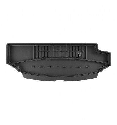 Protector de maletero TPE para Skoda Kodiaq 7 plazas, 3era fila de asientos abierta, con huecos laterales (suv)