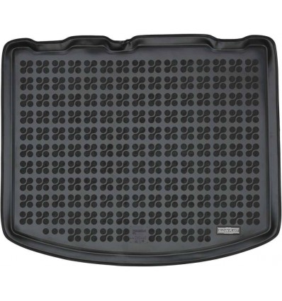 Protector maletero caucho Ford KUGA II bottom floor of the trunk, version with an irregular size spare tire (space saver, smalle