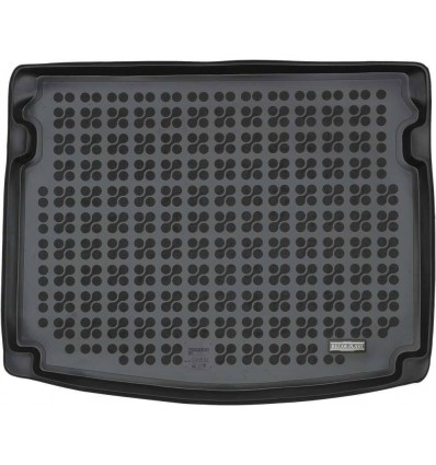 Protector maletero caucho Skoda KAROQ version 4x2, with an irregular size spare tire (space saver, smaller than standard tires),