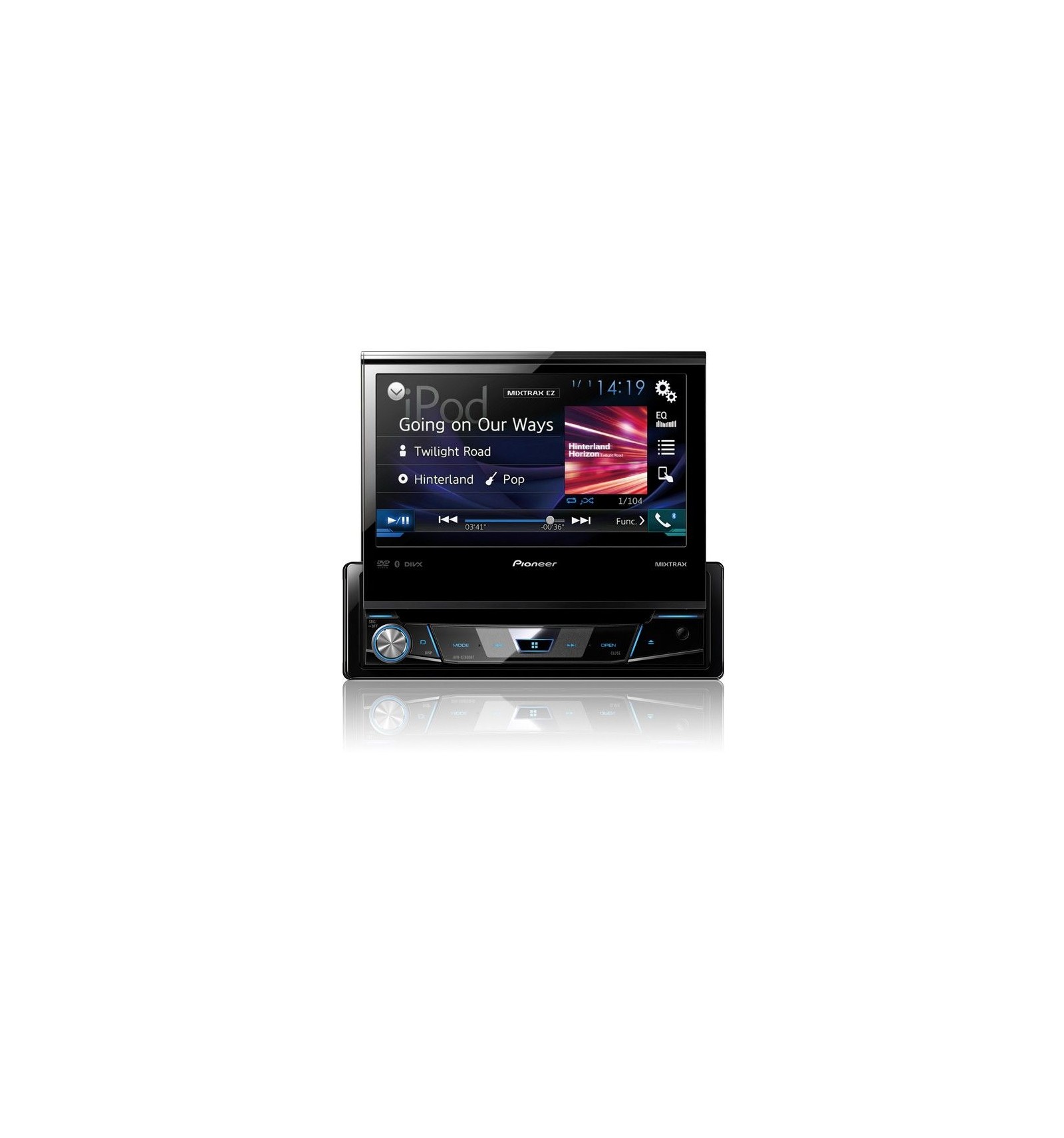 Pantalla Multimedia 1 DIN Pioneer AVHX7800BT Distribuciones Calver