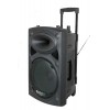 12" PORTABLE PA SYSTEM W/ 2 VHF MIC /USB-SD REC /VOX, BT