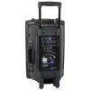 12" PORTABLE PA SYSTEM W/ 2 VHF MIC /USB-SD REC /VOX, BT