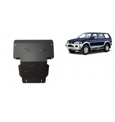 Cubre carter metalico Mitsubishi Pajero Sport 1 (Desde 1998 hasta 2007)