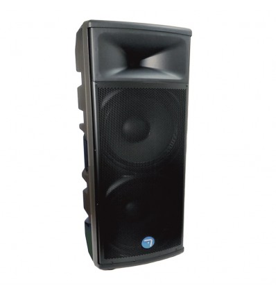 SEVEN SOUNDVECTOR SV215APRO-TWS Altavoz SEVEN 15" BI-Amplificado con ASP, reproductor MP3 y BT-TWS 2000W