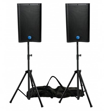 Set 2 Altavoces 15" SEVEN + 2 pies