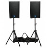 Set 2 Altavoces 15" SEVEN + 2 pies