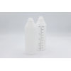 Botella de polietileno de 1 L con graduaciones