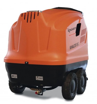 KRUGER Hidrolimpiadora agua caliente 200 bar 900 L