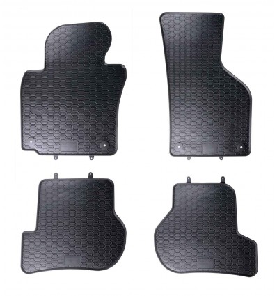 Alfombras de goma para VOLKSWAGEN SCIROCCO III (2008 - 2017)