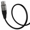 Cable XLR Macho a XLR Hembra 6m negro