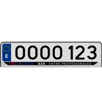 Base Placa Acrilica PUBLI. 520x110 PREMIUM XL NITH