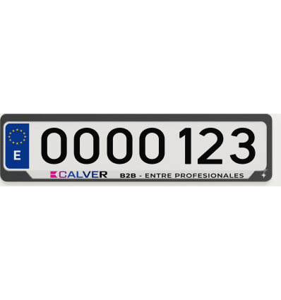 Base Placa Acrilica PUBLI. 520x110 NITHSON PREMIUM
