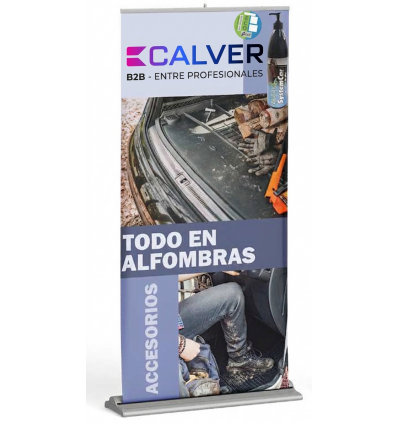 Lona con estructura ROOL-UP