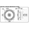 S2-S50 Altavoces ALPINE 5" 2 vias