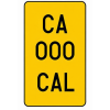 Placa Acrilica Ciclomotor 100x168